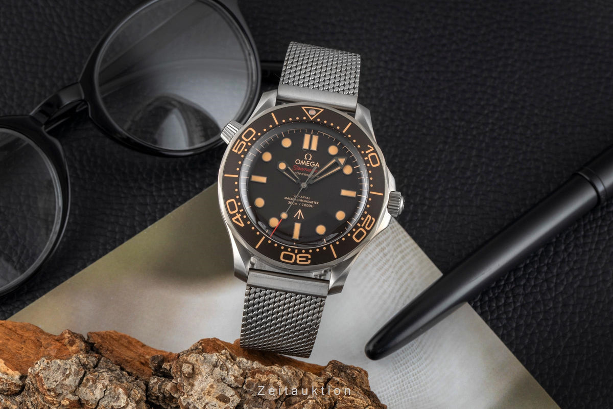 Omega Seamaster James Bond 007 Titan Automatik 210.90.42.20.01.001 NP: 10900,- € [2606415]