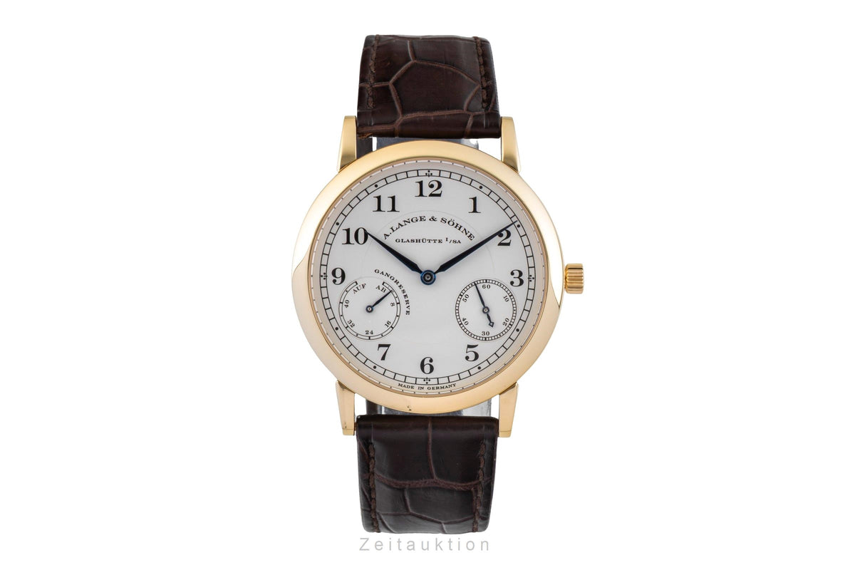 A. Lange & Söhne 1815 AUF / AB 18k Gold Handaufzug Herrenuhr Ref. 221.021 [2606421]