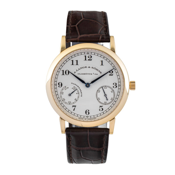 A. Lange & Söhne 1815 AUF / AB 18k Gold Handaufzug Herrenuhr Ref. 221.021 [2606421]