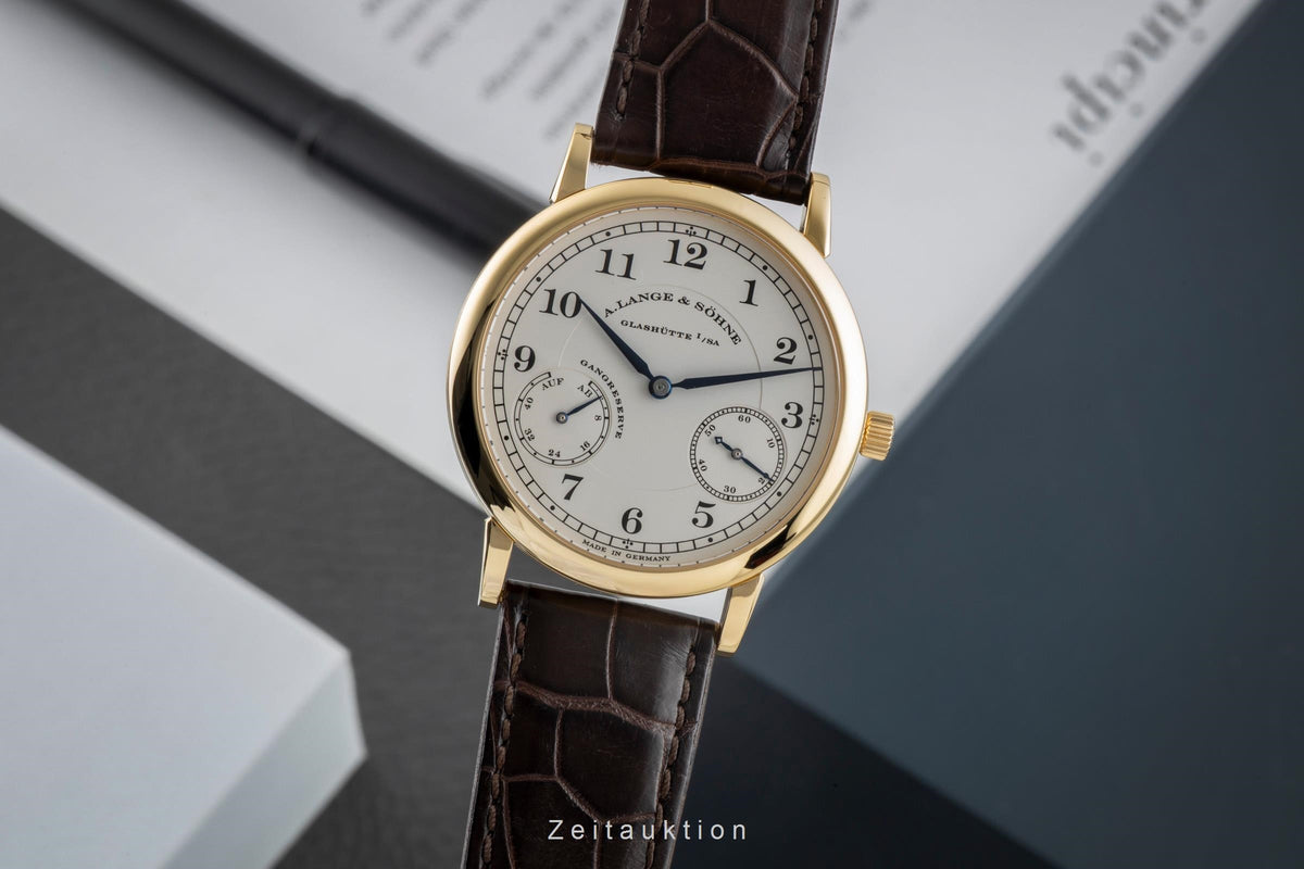 A. Lange & Söhne 1815 AUF / AB 18k Gold Handaufzug Herrenuhr Ref. 221.021 [2606421]