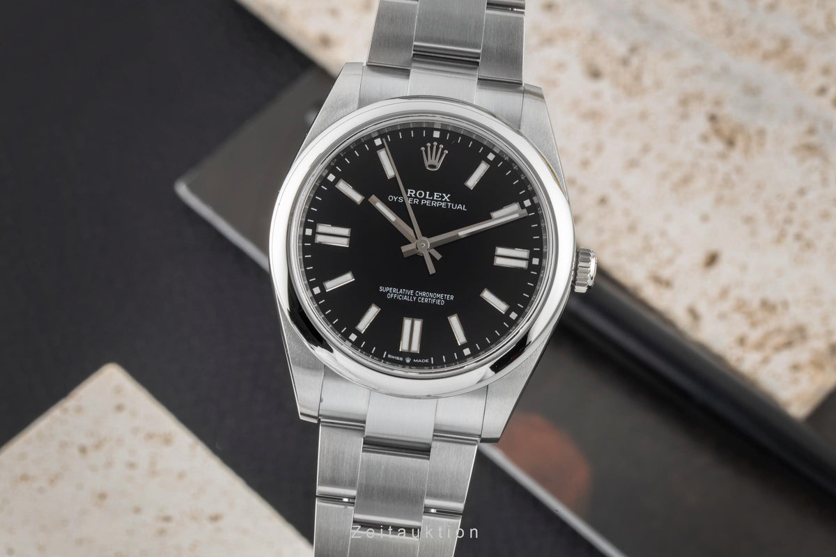 Rolex Oyster Perpetual steel automatic men's watch 124300  [2606425]