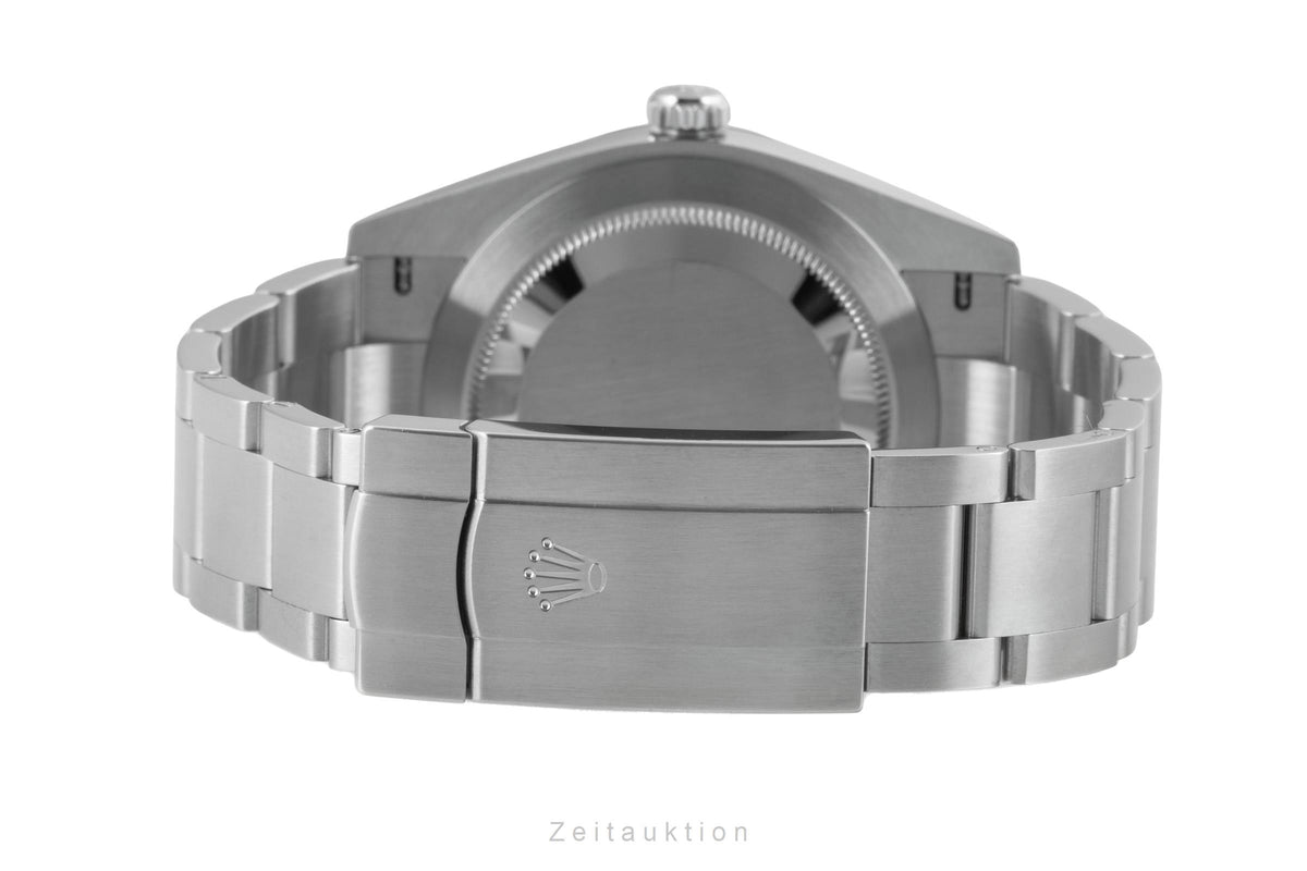 Rolex Oyster Perpetual Black Dial Stahl Automatik Herren Ref. 124300 Papers 2021 [2606425]