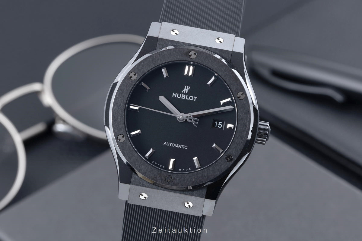 Hublot Classic Fusion cerámica / titanio automático reloj para caballeros 542.CM.1171.RX  [2606442]