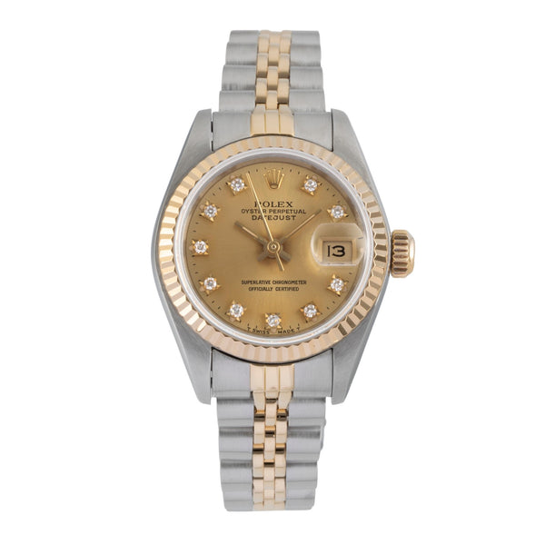Rolex Lady Datejust steel / gold automatic women's watch 69173  [2606446]
