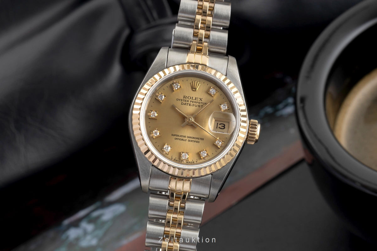 Rolex Lady Datejust steel / gold automatic women's watch 69173  [2606446]