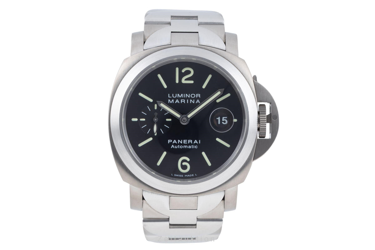 Panerai Luminor Marina acero / titanio automático reloj para caballeros PAM00221  [2606447]