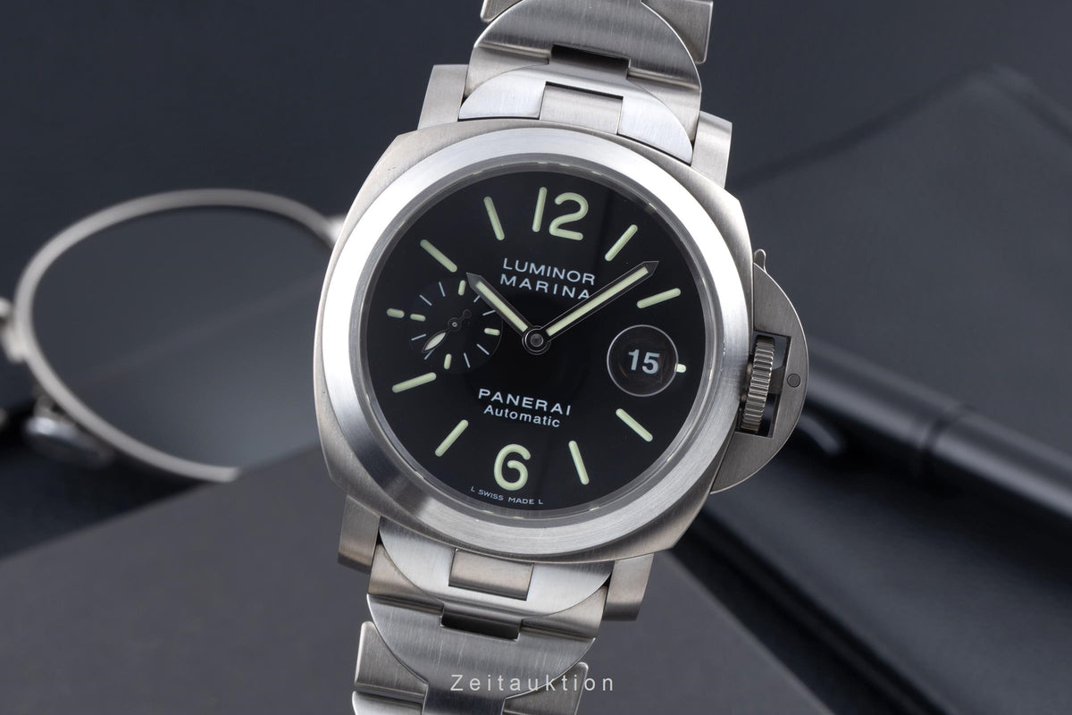 Panerai Luminor Marina steel / titanium automatic men's watch PAM00221  [2606447]