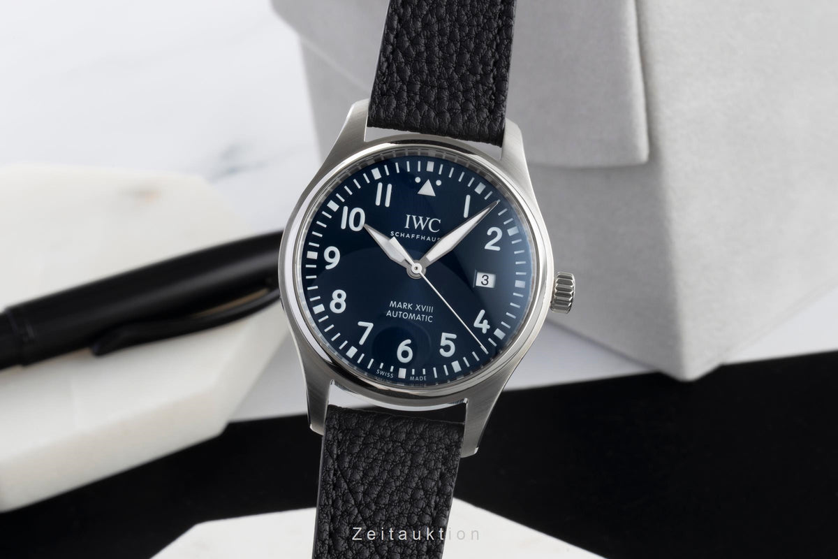 IWC Mark XVIII acier automatique montre pour hommes IW327010 LP: 5900EUR  [2606449]