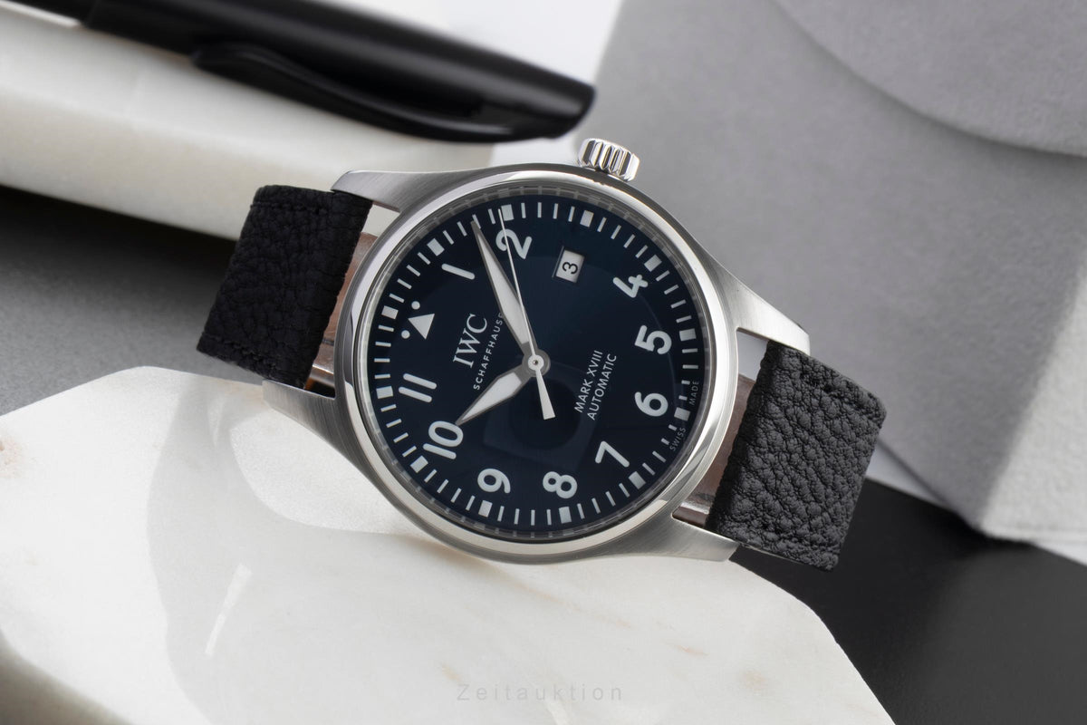 IWC Mark XVIII acier automatique montre pour hommes IW327010 LP: 5900EUR  [2606449]