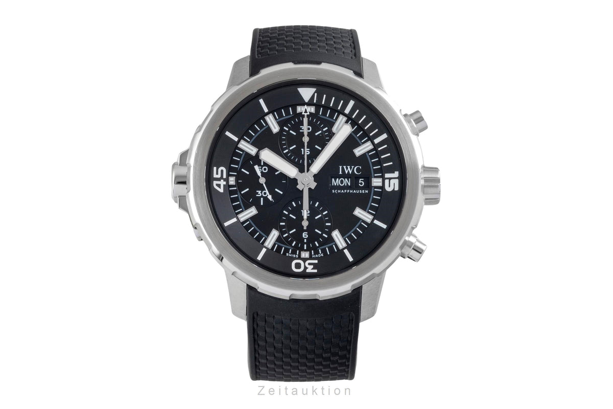IWC Aquatimer cronografo acciaio automatismo orologio da uomo IW376803  [2606450]