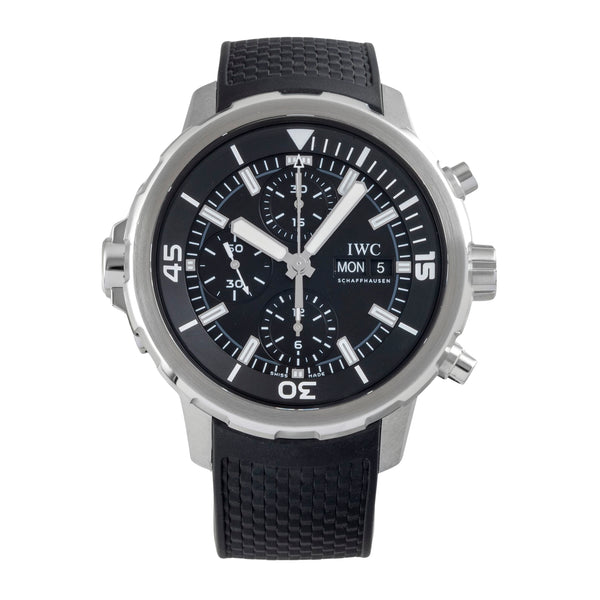 IWC Aquatimer cronografo acciaio automatismo orologio da uomo IW376803  [2606450]