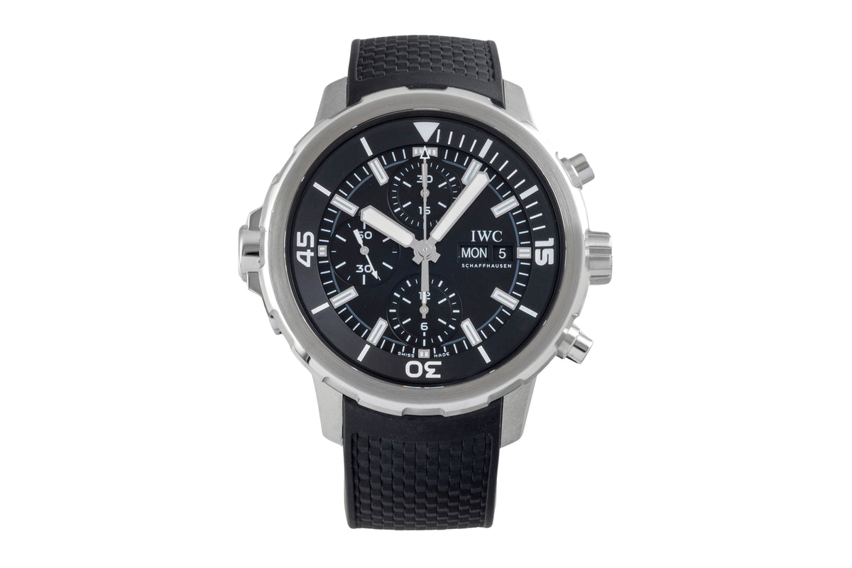IWC Aquatimer cronografo acciaio automatismo orologio da uomo IW376803  [2606450]