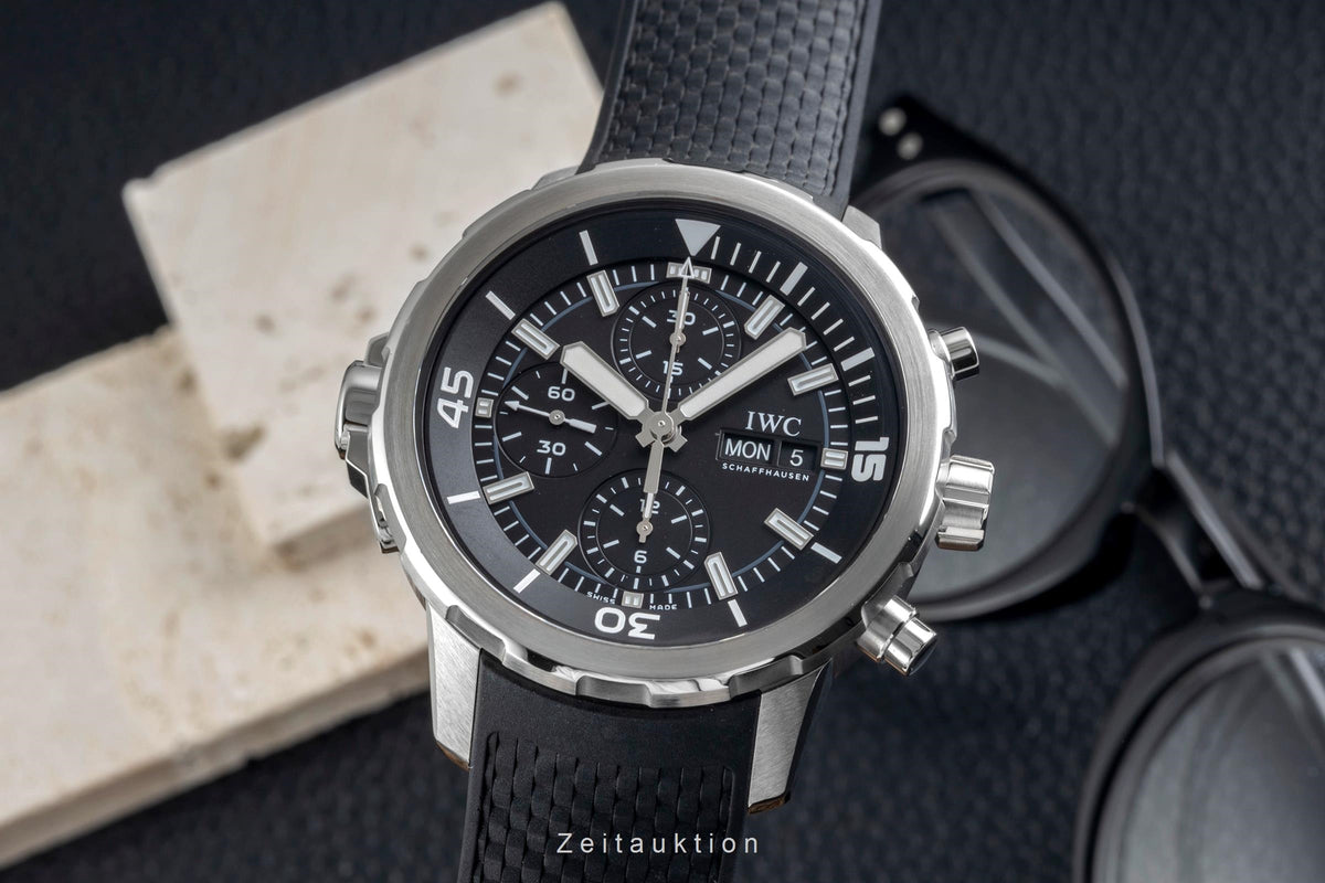 IWC Aquatimer cronografo acciaio automatismo orologio da uomo IW376803  [2606450]