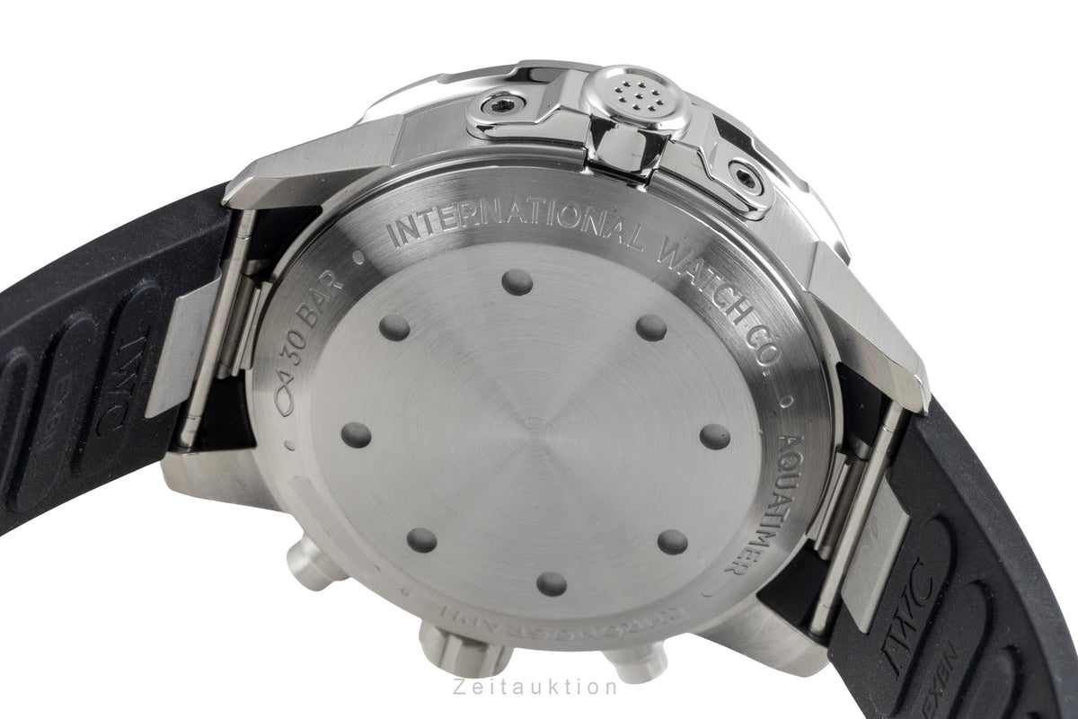 IWC Aquatimer cronografo acciaio automatismo orologio da uomo IW376803  [2606450]
