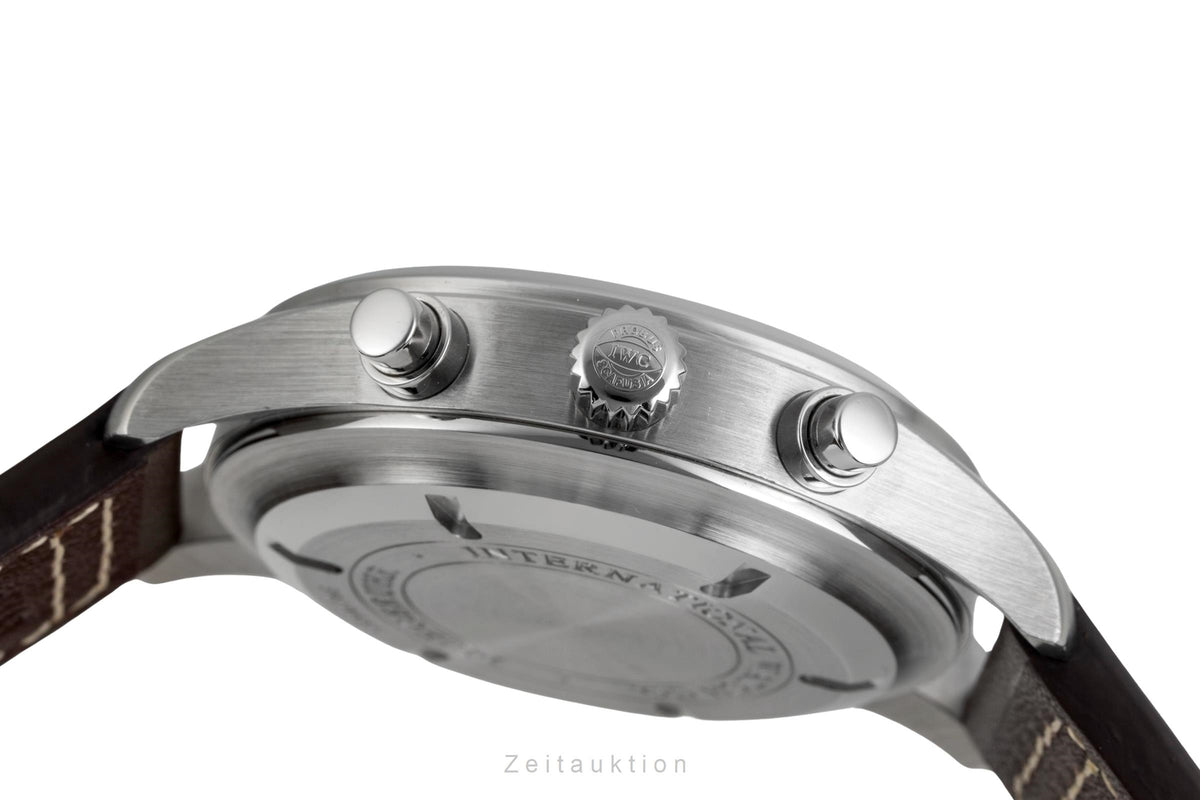 IWC Fliegerchronograph chronographe acier automatique montre pour hommes IW371701  [2606451]