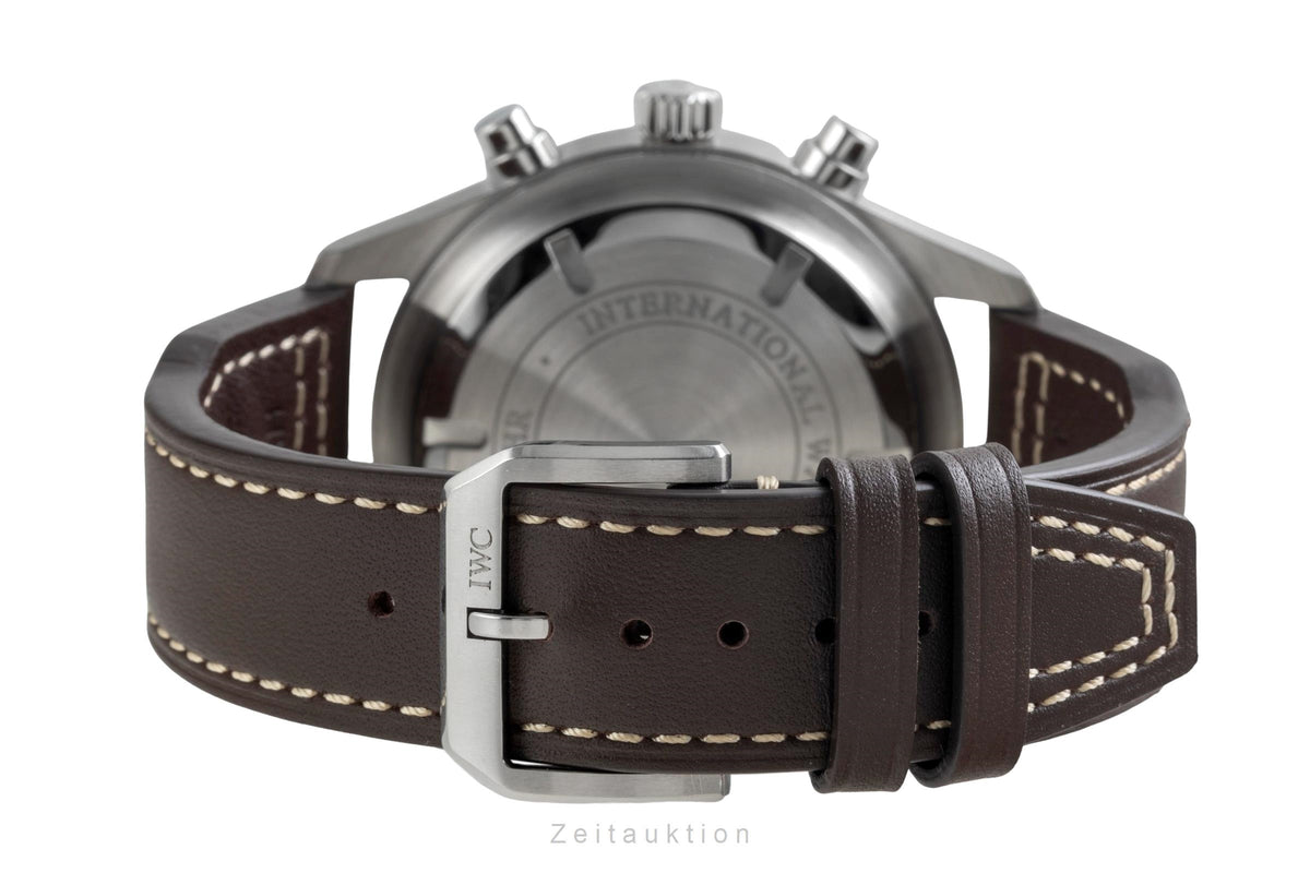 IWC Fliegerchronograph chronographe acier automatique montre pour hommes IW371701  [2606451]