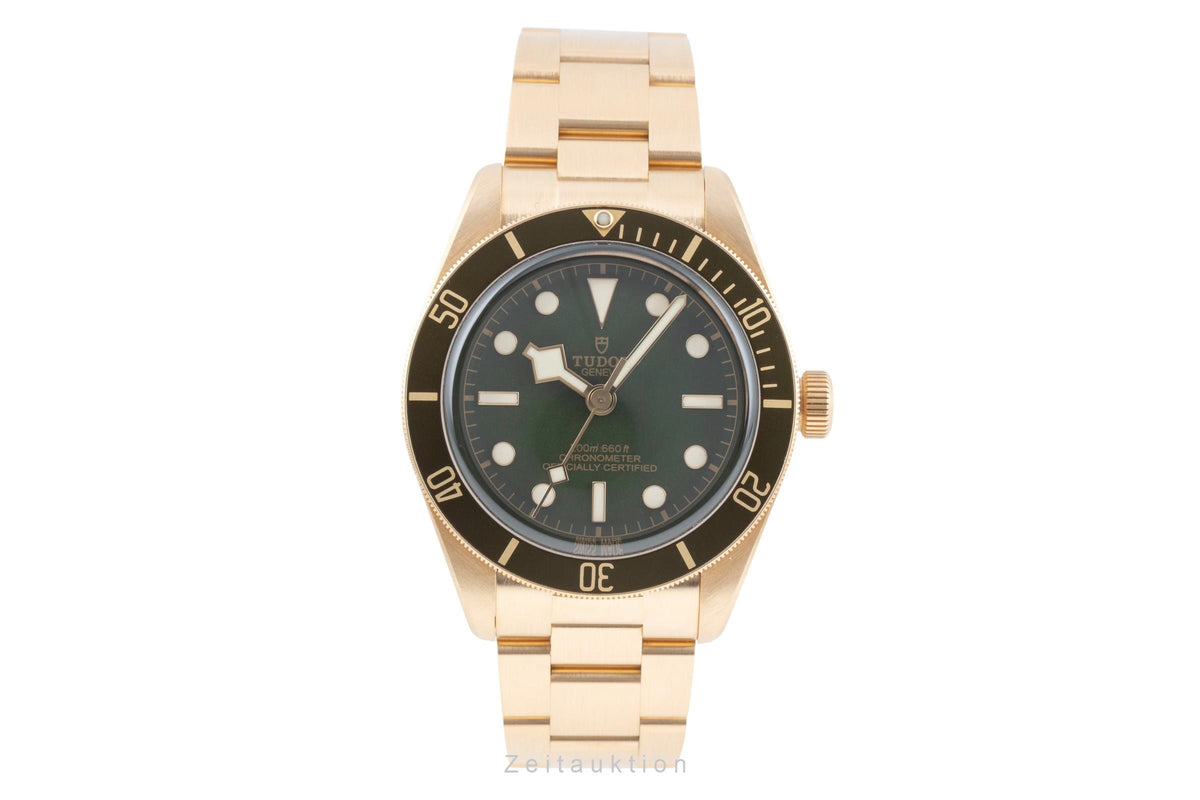 Tudor Black Bay oro de 18 quilates automático reloj para caballeros 79018V-0006 LP: 36700EUR  [2606464]