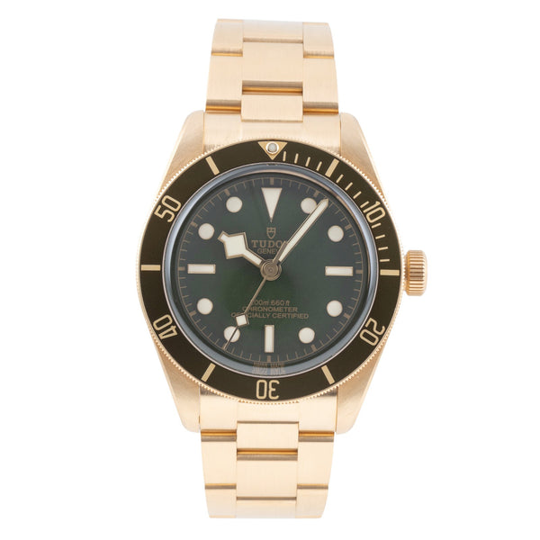 Tudor Black Bay oro de 18 quilates automático reloj para caballeros 79018V-0006 LP: 36700EUR  [2606464]