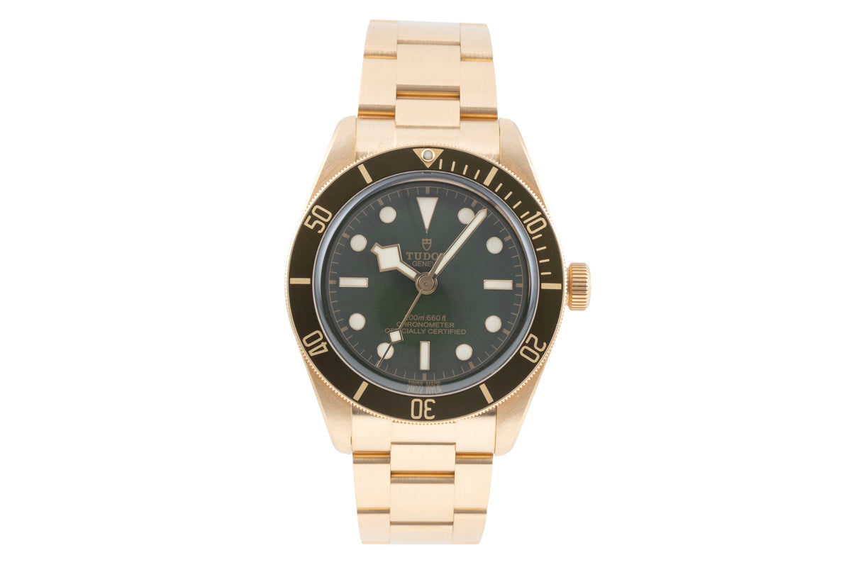 Tudor Black Bay oro 18 ct automatismo orologio da uomo 79018V-0006 LP: 36700EUR  [2606464]