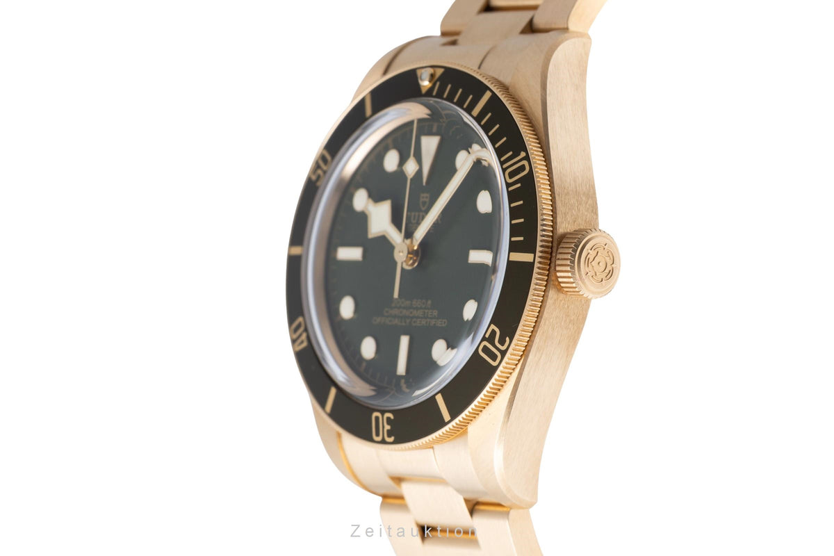 Tudor Black Bay oro de 18 quilates automático reloj para caballeros 79018V-0006 LP: 36700EUR  [2606464]