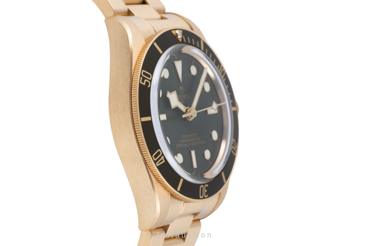 Tudor Black Bay oro de 18 quilates automático reloj para caballeros 79018V-0006 LP: 36700EUR  [2606464]