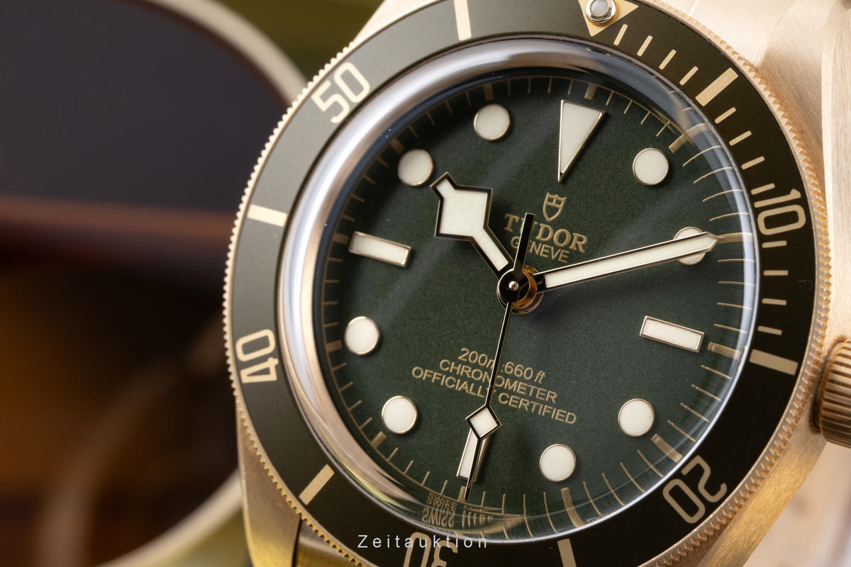 Tudor Black Bay oro de 18 quilates automático reloj para caballeros 79018V-0006 LP: 36700EUR  [2606464]