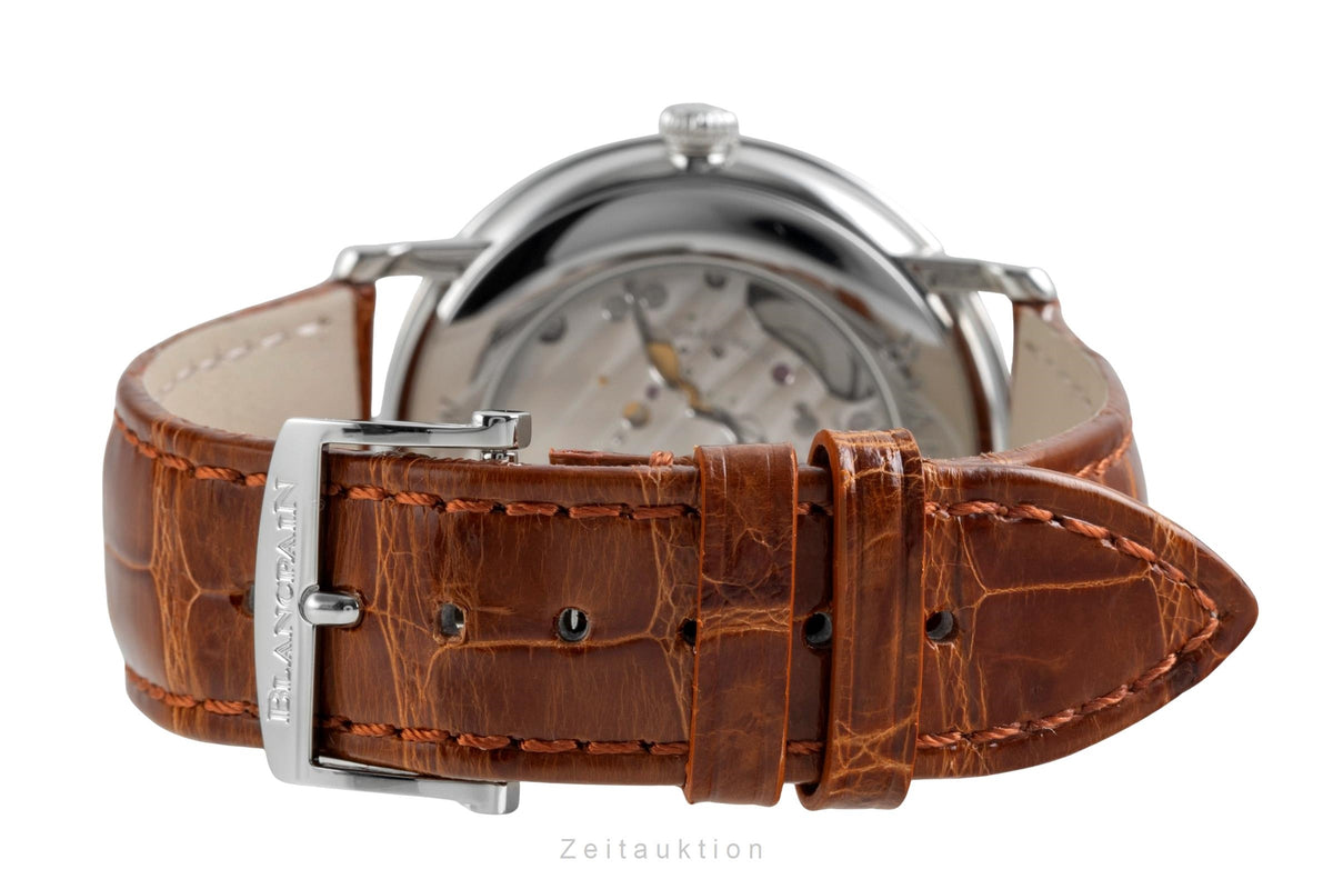 Blancpain Villeret acciaio carica manuale orologio da uomo 6606-1127-55B LP: 11100EUR  [2606469]