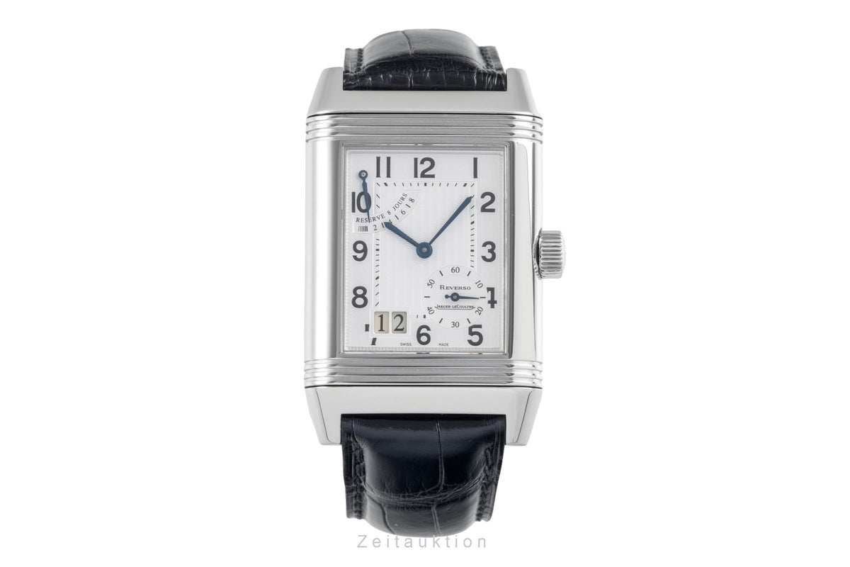Jaeger LeCoultre Reverso acier à remontage manuel montre pour hommes Q3008420    240.8.15  [2606470]