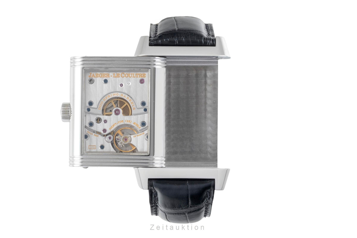 Jaeger LeCoultre Reverso acier à remontage manuel montre pour hommes Q3008420    240.8.15  [2606470]