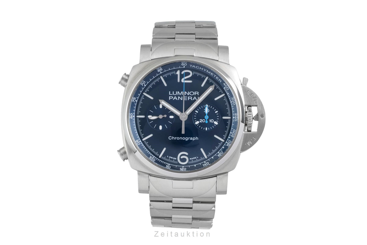 Panerai Luminor 1950 Chrono 44 Stahl Automatik Ref. PAM01110 B&P 2022 NP: 11500€ [2606489]