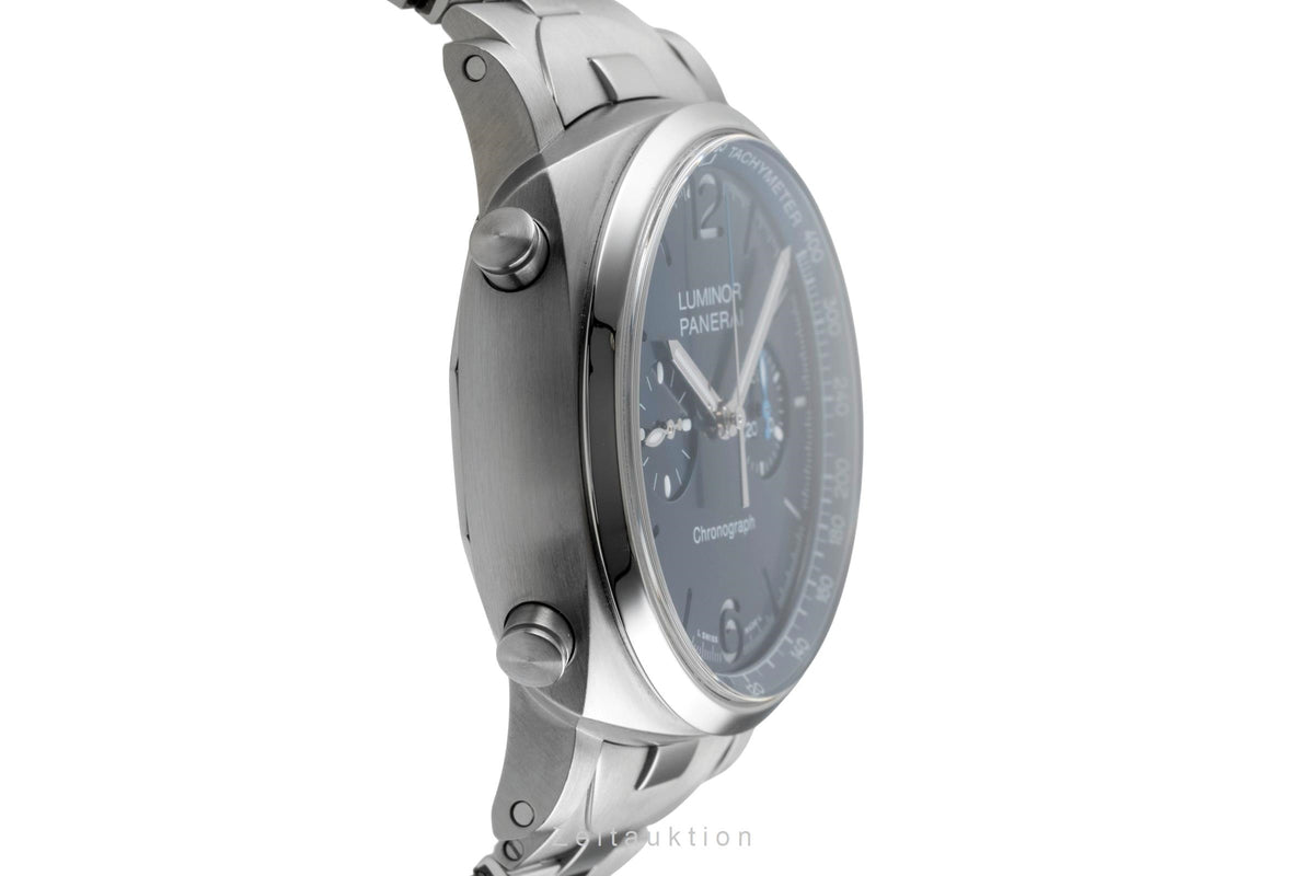 Panerai Luminor 1950 Chrono 44 Stahl Automatik Ref. PAM01110 B&P 2022 NP: 11500€ [2606489]