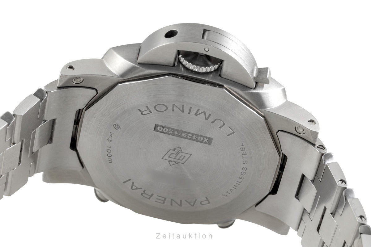 Panerai Luminor 1950 Chrono 44 Stahl Automatik Ref. PAM01110 B&P 2022 NP: 11500€ [2606489]