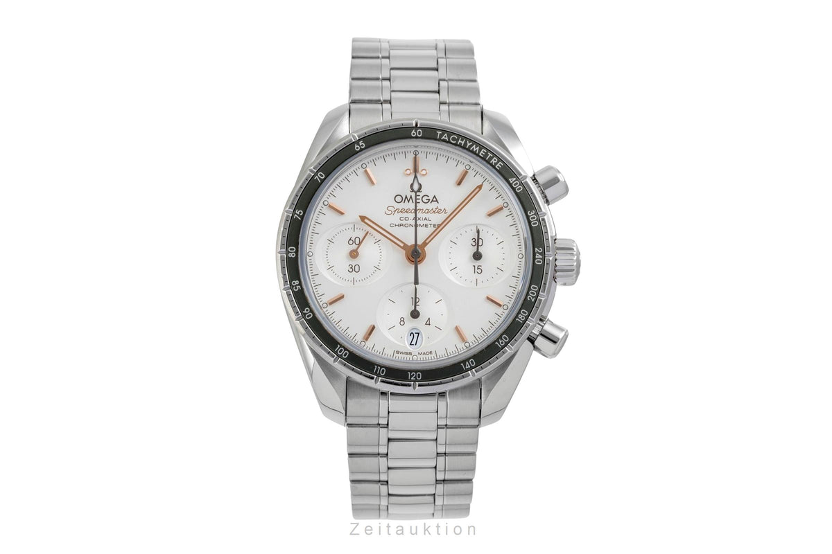 Omega Speedmaster Co-Axial Stahl Automatik Ref. 324.30.38.50.02.001 B&P 2018 [2606490]