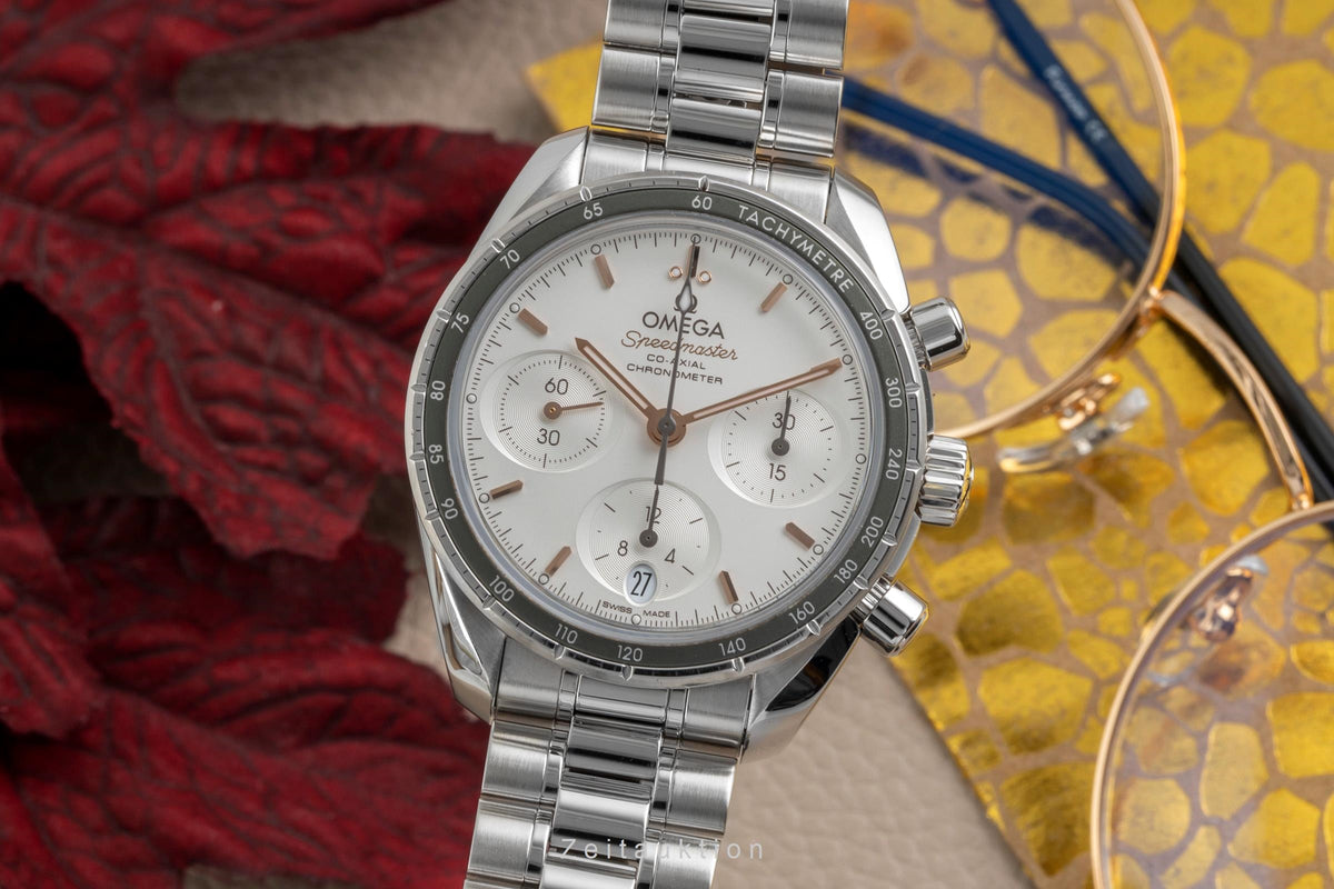 Omega Speedmaster Co-Axial Stahl Automatik Ref. 324.30.38.50.02.001 B&P 2018 [2606490]