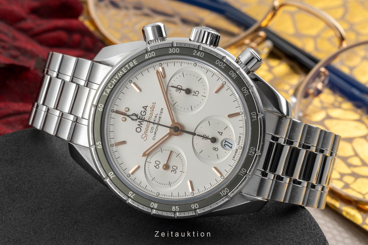 Omega Speedmaster Co-Axial Stahl Automatik Ref. 324.30.38.50.02.001 B&P 2018 [2606490]