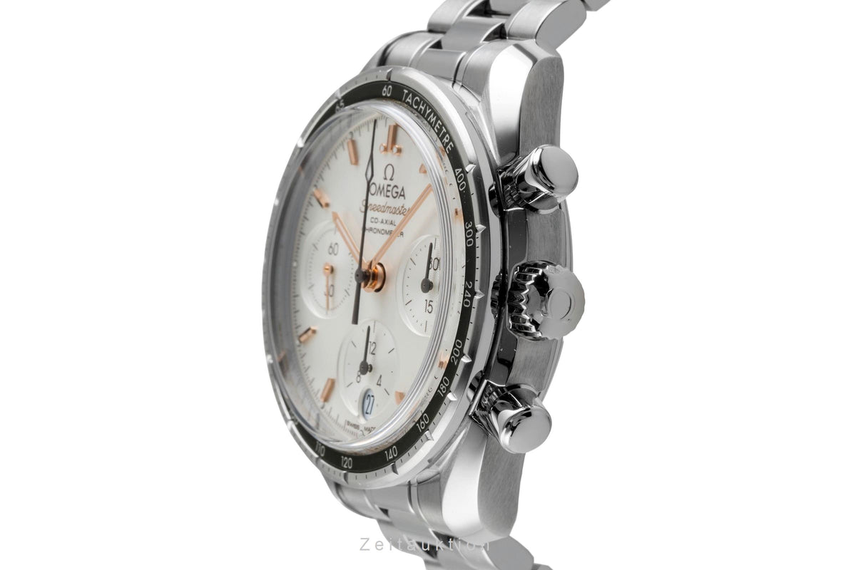 Omega Speedmaster Co-Axial Stahl Automatik Ref. 324.30.38.50.02.001 B&P 2018 [2606490]