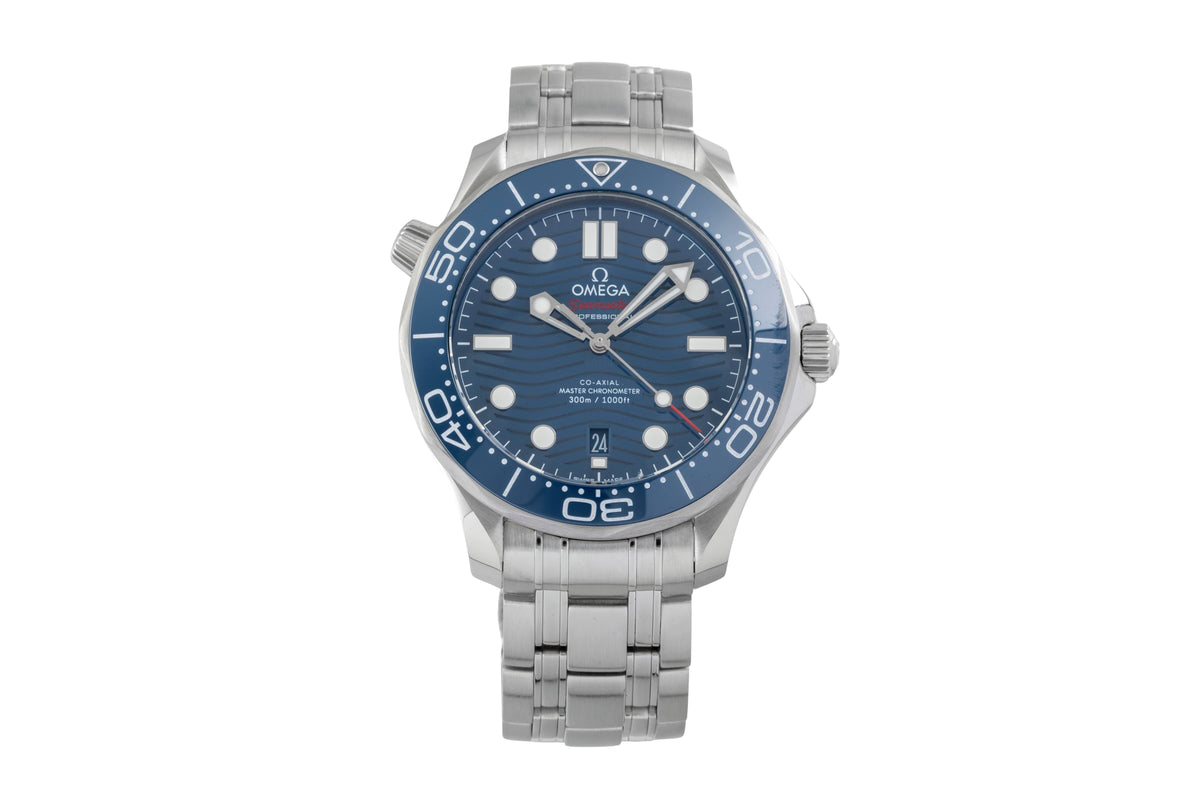 Omega Seamaster steel automatic men's watch 210.30.42.20.03.001 LP: 6500EUR  [2606492]