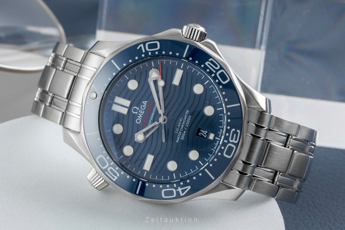 Omega Seamaster acier automatique montre pour hommes 210.30.42.20.03.001 LP: 6500EUR  [2606492]