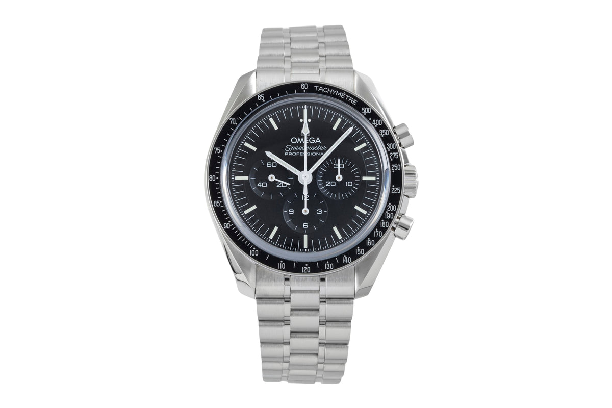 Omega Speedmaster Moonwatch chronographe acier à remontage manuel montre pour hommes 310.30.42.50.01.002 LP: 8700EUR  [2606504]
