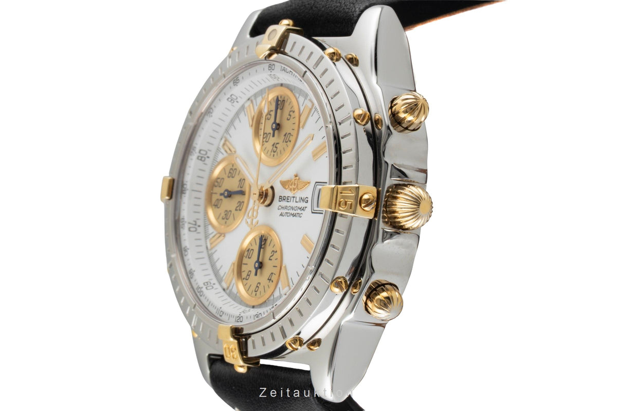 Breitling Chronomat chronographe acier / or  automatique montre pour hommes B13050.1  [2606507]