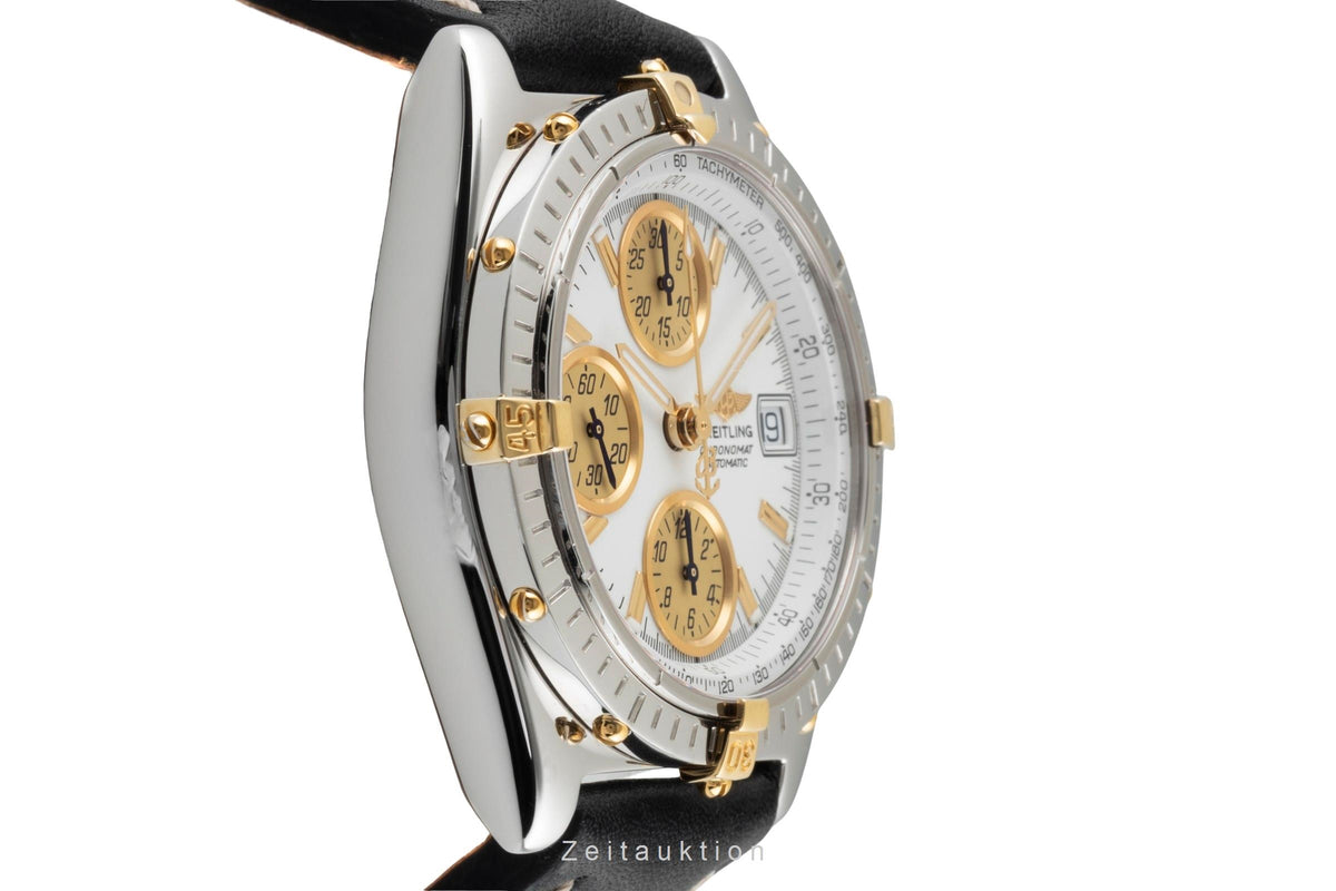 Breitling Chronomat chronographe acier / or  automatique montre pour hommes B13050.1  [2606507]