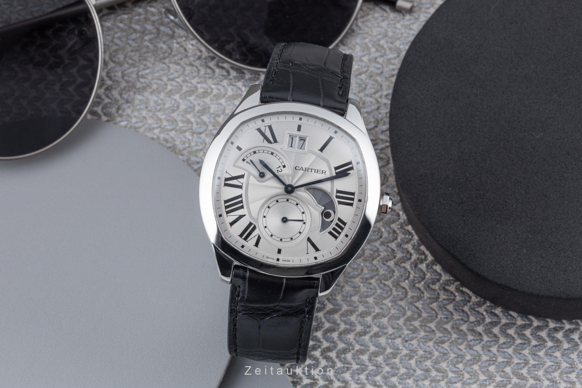 Cartier Drive De Cartier Stahl Automatik Herrenuhr Ref. WSNM0005 Box  [2606509]