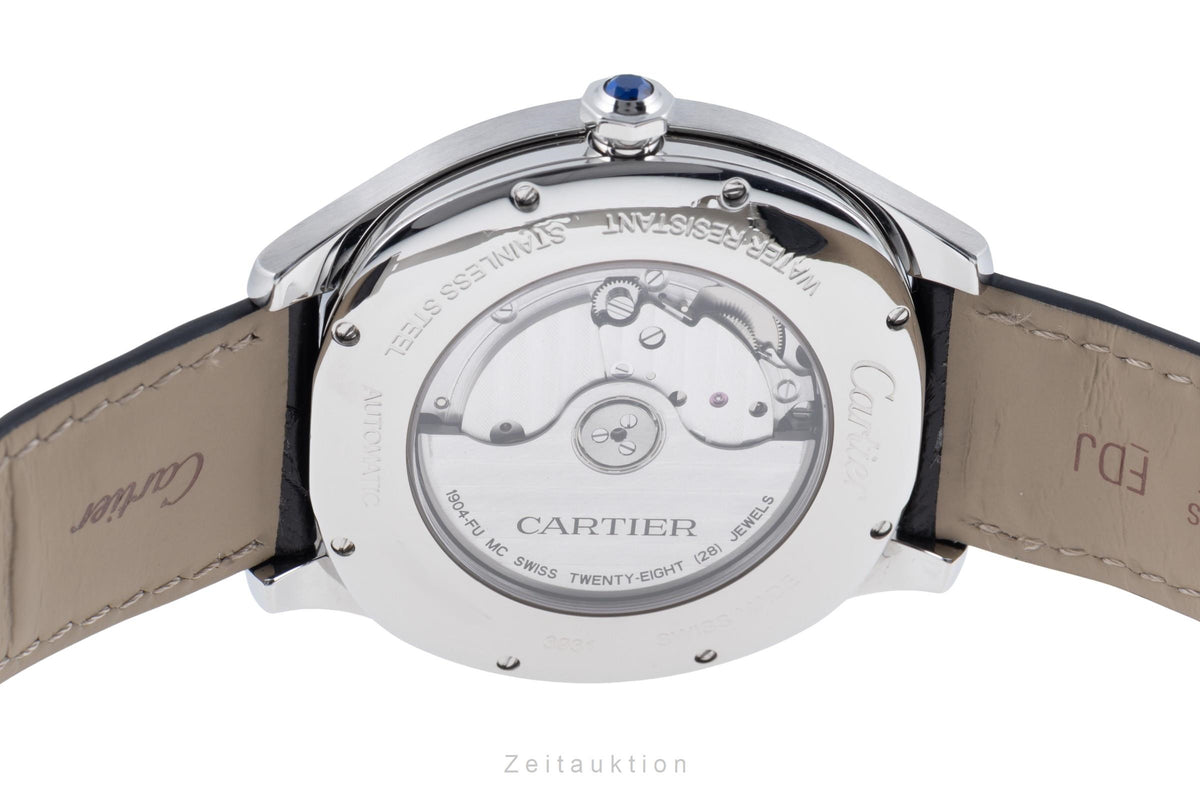 Cartier Drive De Cartier Stahl Automatik Herrenuhr Ref. WSNM0005 Box  [2606509]