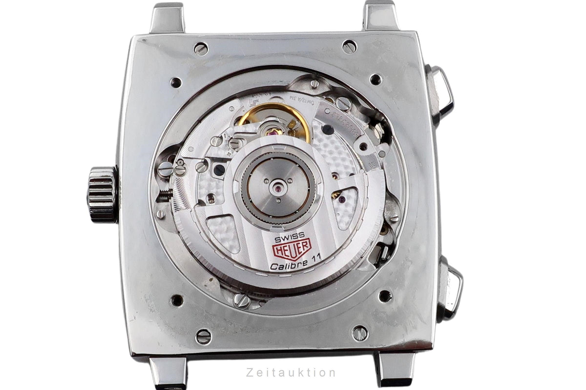 Tag Heuer Monaco acciaio automatismo orologio da uomo CAW211P.FC6356 LP: 8550EUR  [2606513]