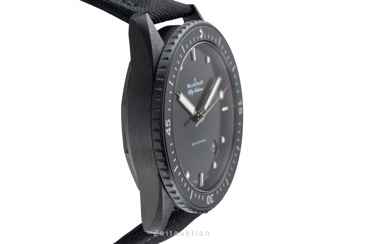 Blancpain Fifty Fathoms ceramic automatic men's watch 5000-0130-B52A LP: 14700EUR  [2606518]