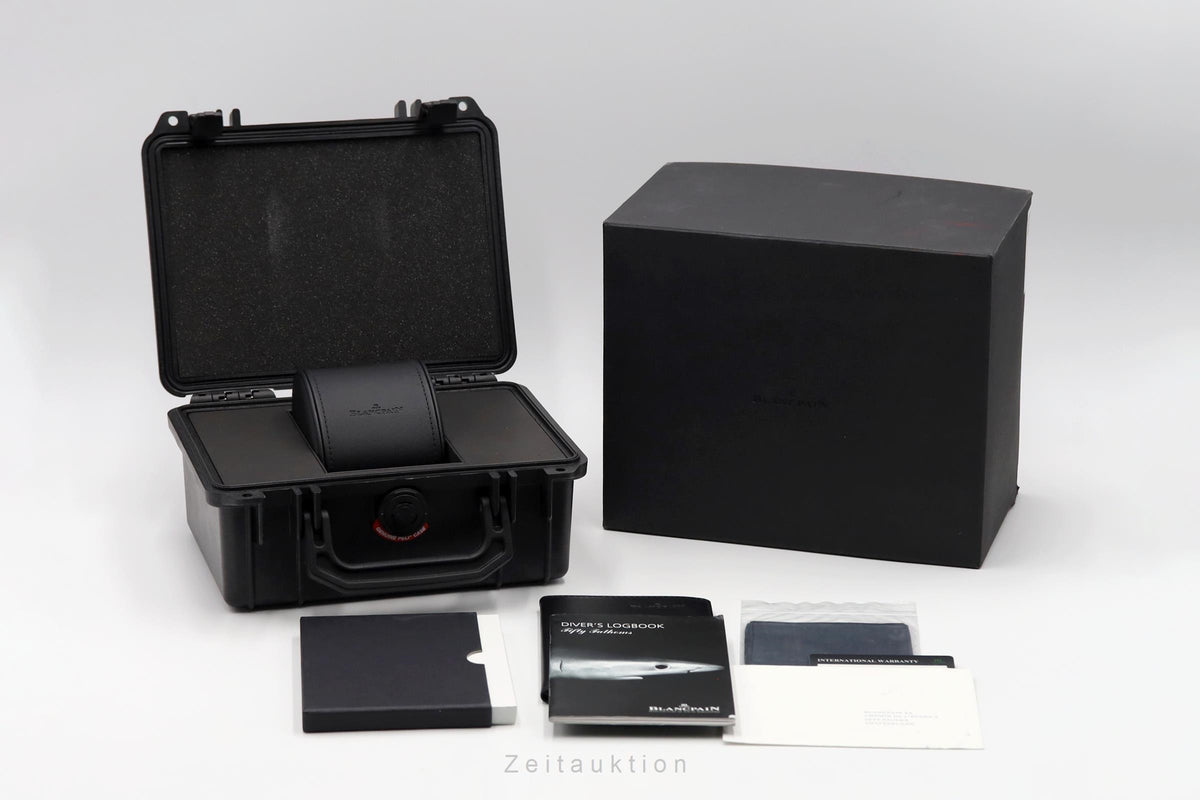 Blancpain Fifty Fathoms ceramic automatic men's watch 5000-0130-B52A LP: 14700EUR  [2606518]