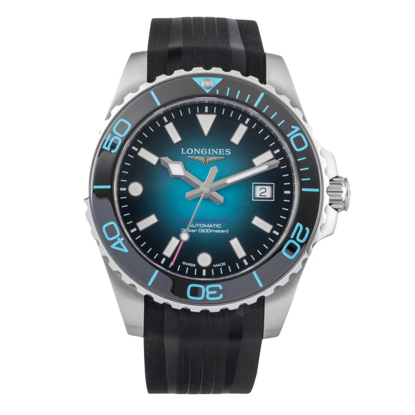 Longines Hydro Conquest steel automatic men's watch L3.788.4.09.9 LP: 0EUR Limited  [2606521]