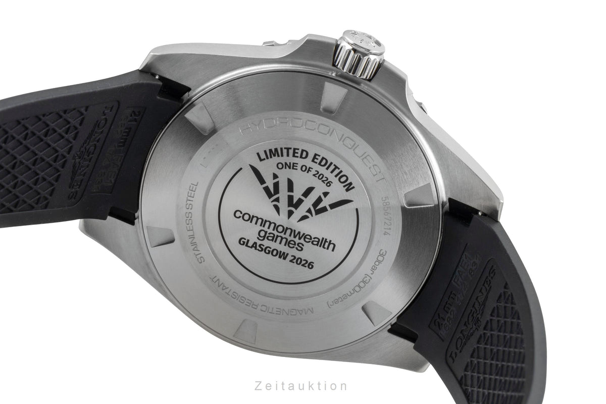 Longines Hydro Conquest steel automatic men's watch L3.788.4.09.9 LP: 0EUR Limited  [2606521]
