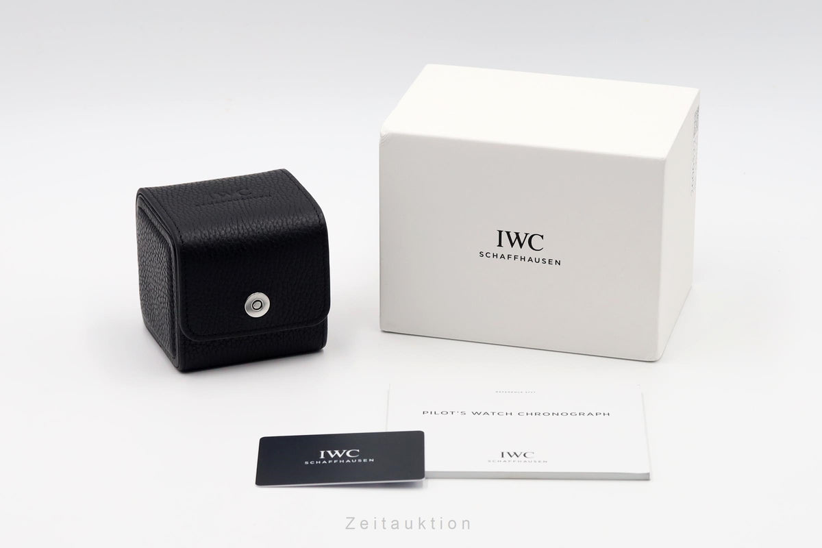 IWC Fliegeruhr Chronograph Le Petit Prince Stahl Automatik Ref IW377714 B&P 2021 [2606522]