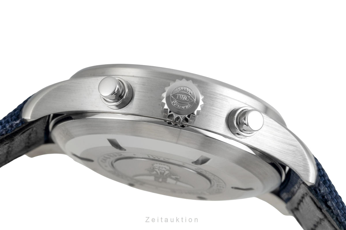 IWC Fliegeruhr Chronograph Le Petit Prince Stahl Automatik Ref IW377714 B&P 2021 [2606522]